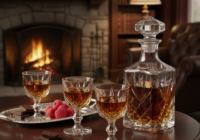 kieliszki kryształowe do likieru doowego